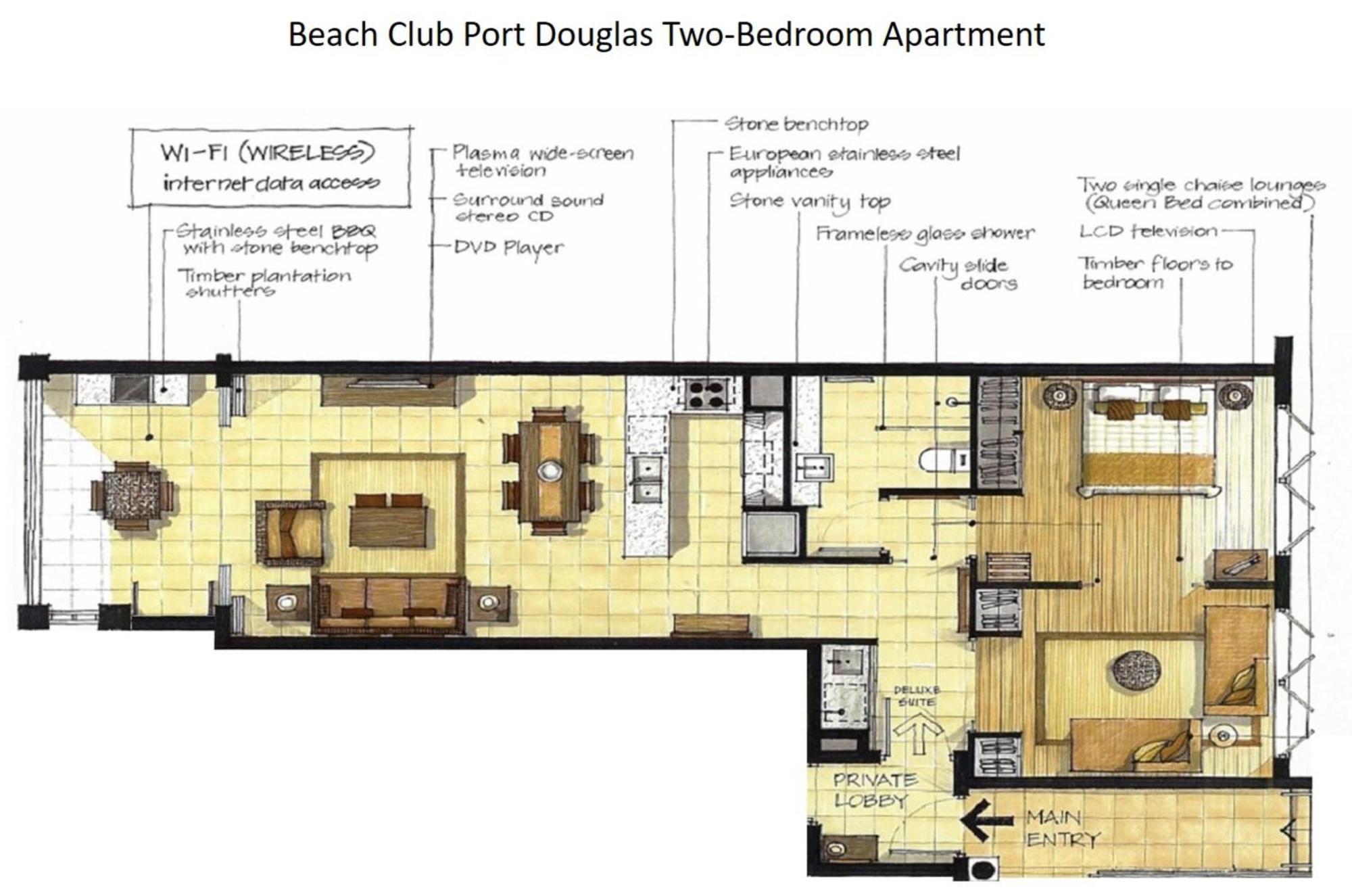 Beach Club Port Douglas Luxury Apartments Phòng bức ảnh
